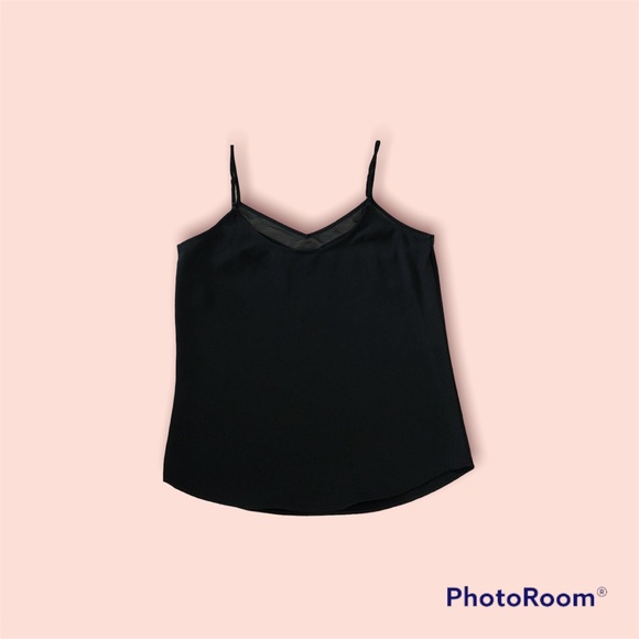 BNWT Calvin Klein Black X Fit Slim Fit Sheer Trim Camisole - Picture 6 of 6